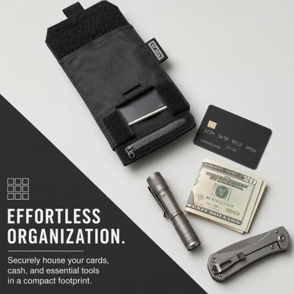 Edc Carry Card - 전술 미니 허리 파우치 EDC 벨트