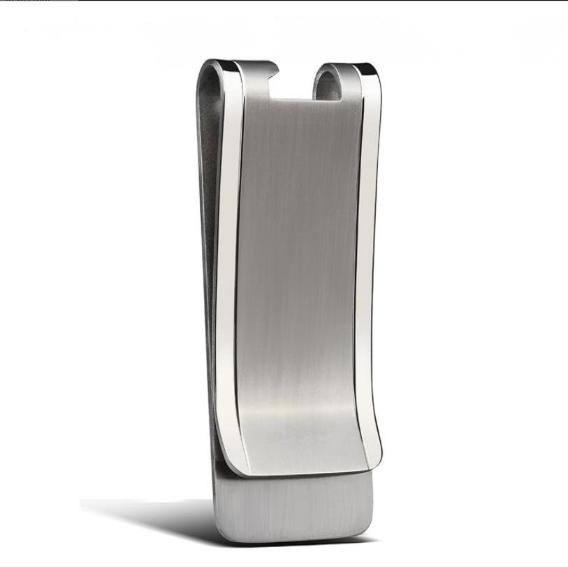 Wallet Slim Titanium - 솔리드 티타늄 머니 클립 지갑 남성용