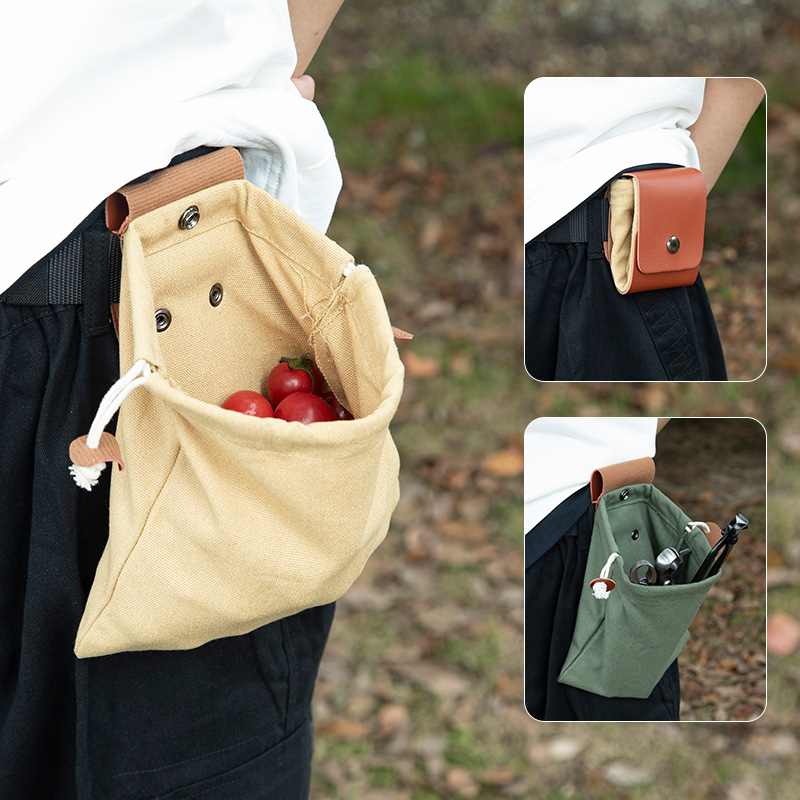 Edc Everyday Carry Bag - EDC 포켓 오거나이저 접이식 캔버스 파우치