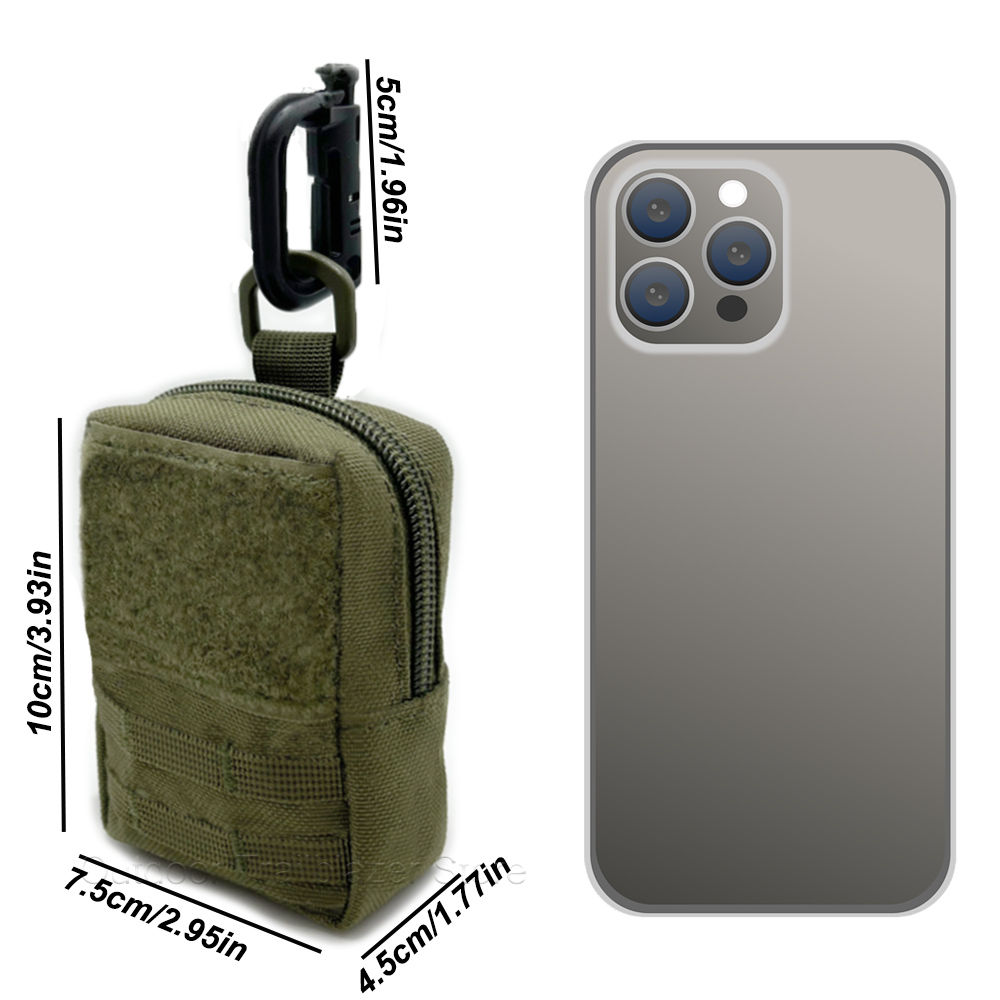 전술용 미니 MOLLE 파우치, 컴팩트 유틸리티 EDC - Edc Carry Belt Pouch 리뷰 및 가격
