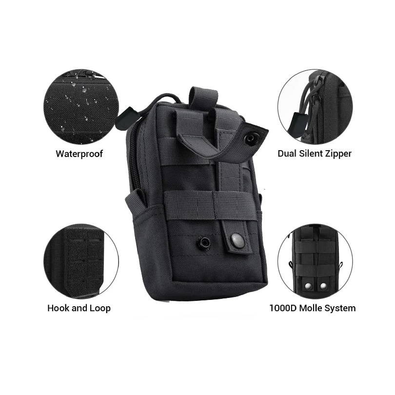 전술용 몰리 파우치 허리 가방 야외용 남성 EDC 도구 - Edc Everyday Carry 리뷰 및 가격