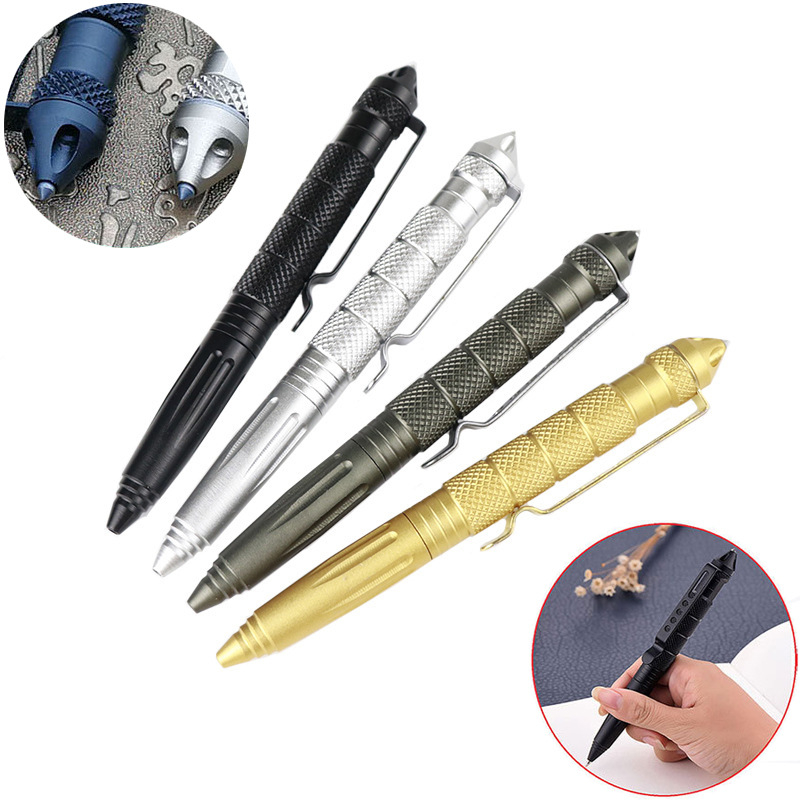 군용 전술 펜 다기능 알루미늄 합금 야외 캠핑 보안 생 - Pen Tactical Glass 리뷰 및 가격